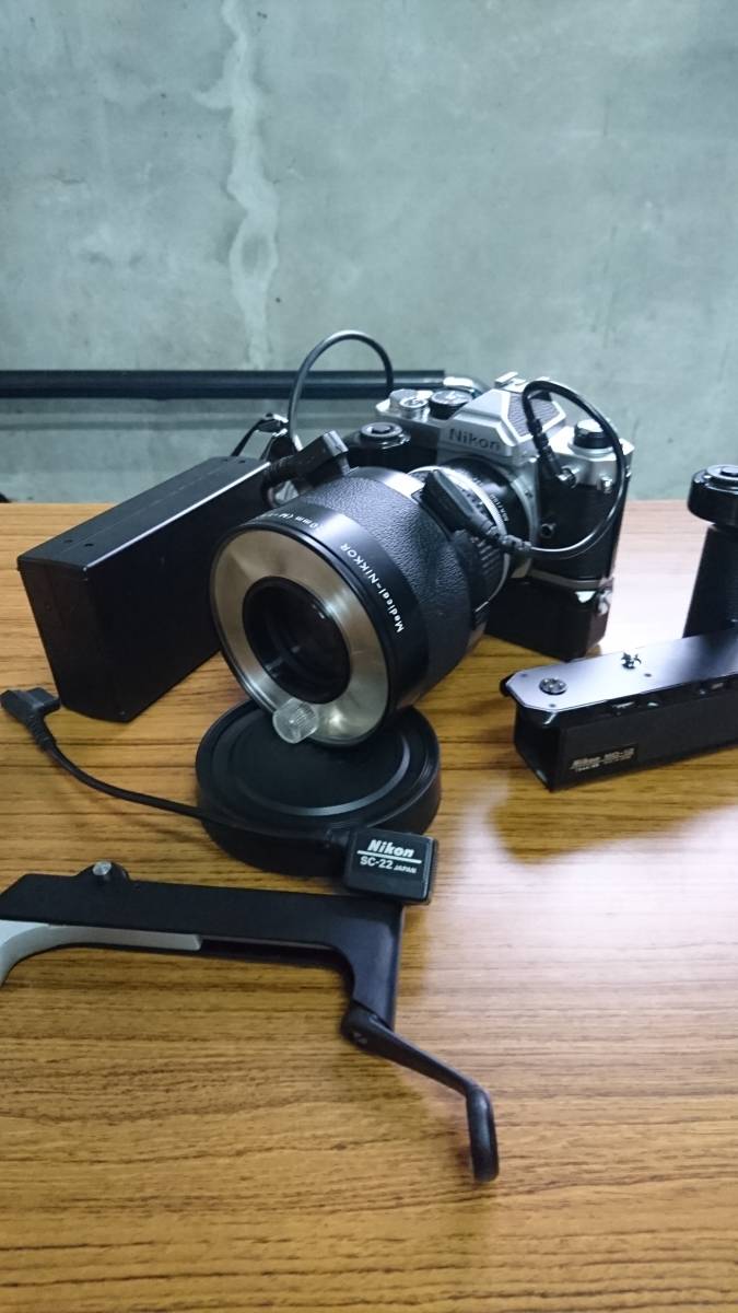 全国無料，全国無料，HOT 本体NikonFM レンズ Medical-NIKKOR 120mm M=1/11 1:4 Nikon DC UNIT LD-2 Nikon MD-12&times;2 一つは電池ケースありません NikonSC-22(その他)｜売買されたオークション情報、yahooの商品情報をアーカイブ公開 - オー その他