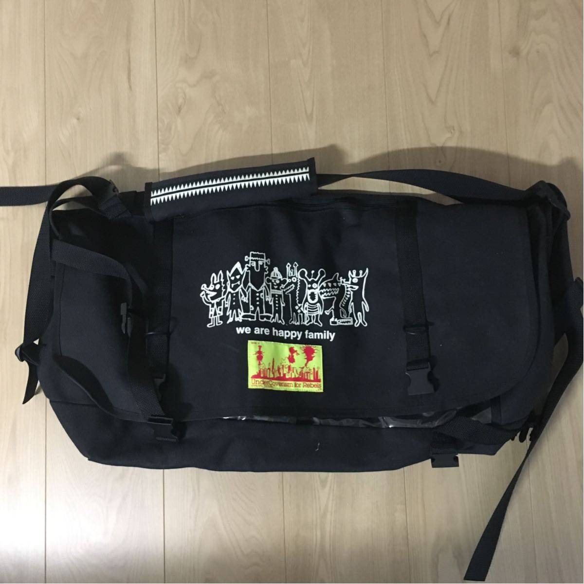 貴重 アンダーカバー メッセンジャーバッグ undercover AFFA 袖レザー 