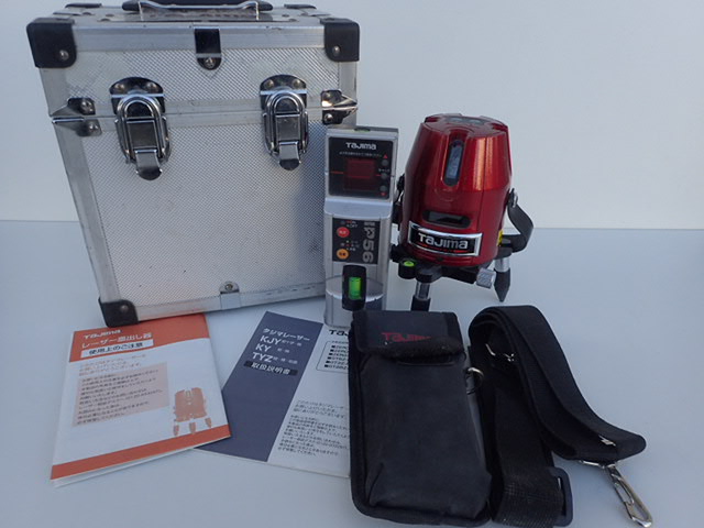 【中古品】 Tajima タジマ レーザー墨出し器 ZERO-KJY 縦・横・十字