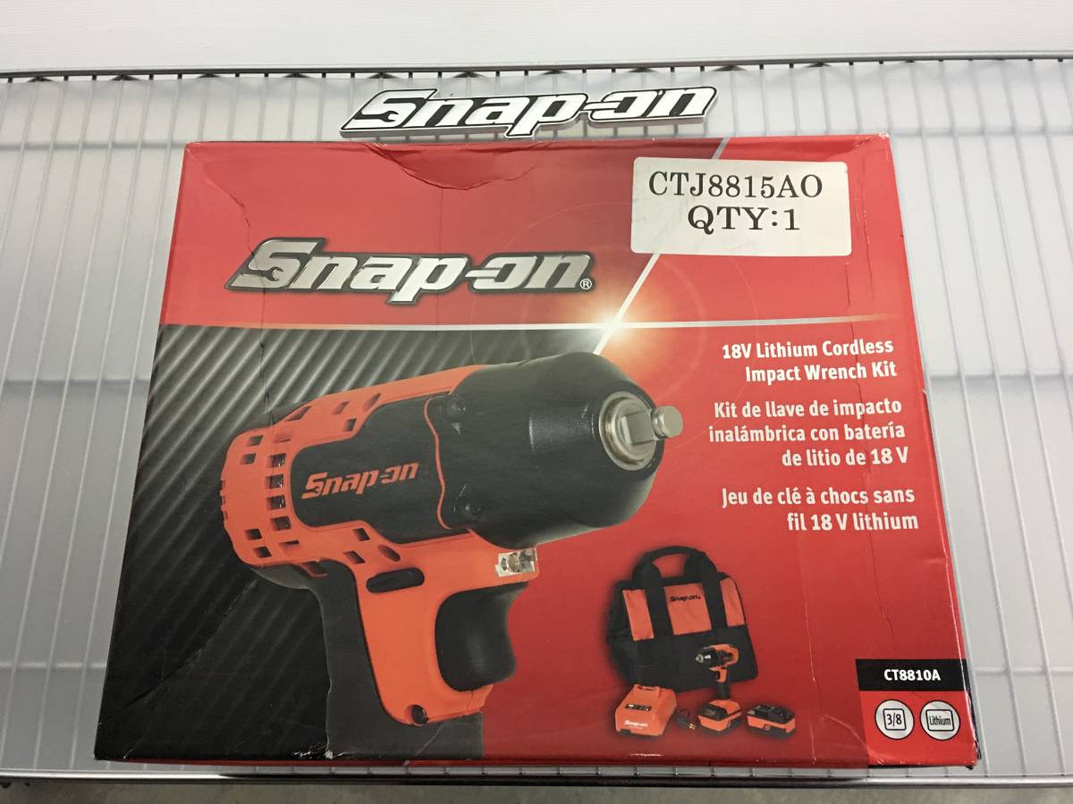 新品】 CTJ8815AO Snap-on スナップオン 1/2 18V コードレスインパクト 