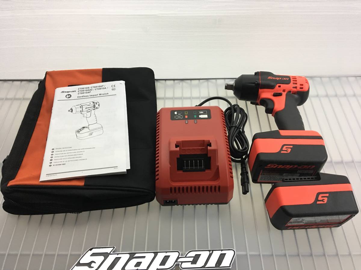 新品】 CTJ8815AO Snap-on スナップオン 1/2 18V コードレスインパクト 