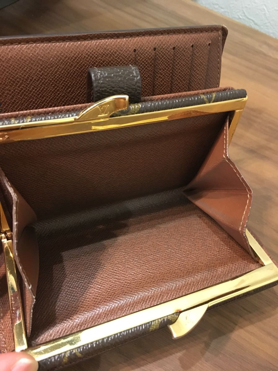 ルイヴィトン モノグラム がま口 折り財布 ポルトモネヴィエノワ ルイヴィトン モノグラム がま口 折り財布 ポルトモネヴィエノワ