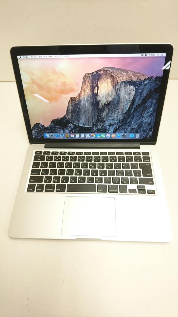 Apple アップル MGX92J/A MacBook Pro Retinaディスプレイ 2800/13.3 