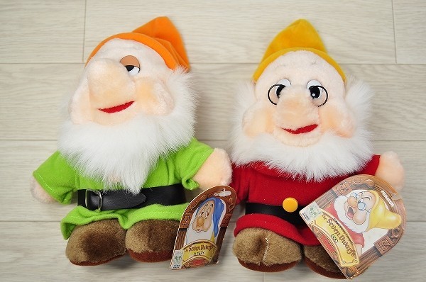 中古□TOMY ディズニー 七人のこびと 人形セット 7人の小人 七人の小人