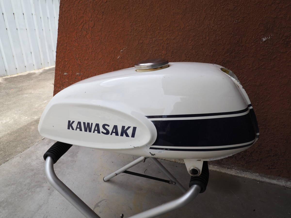 ☆彡マッハ 500SS H1 KA 最初期69年型 エグリ 当時物ガスタンク 純正