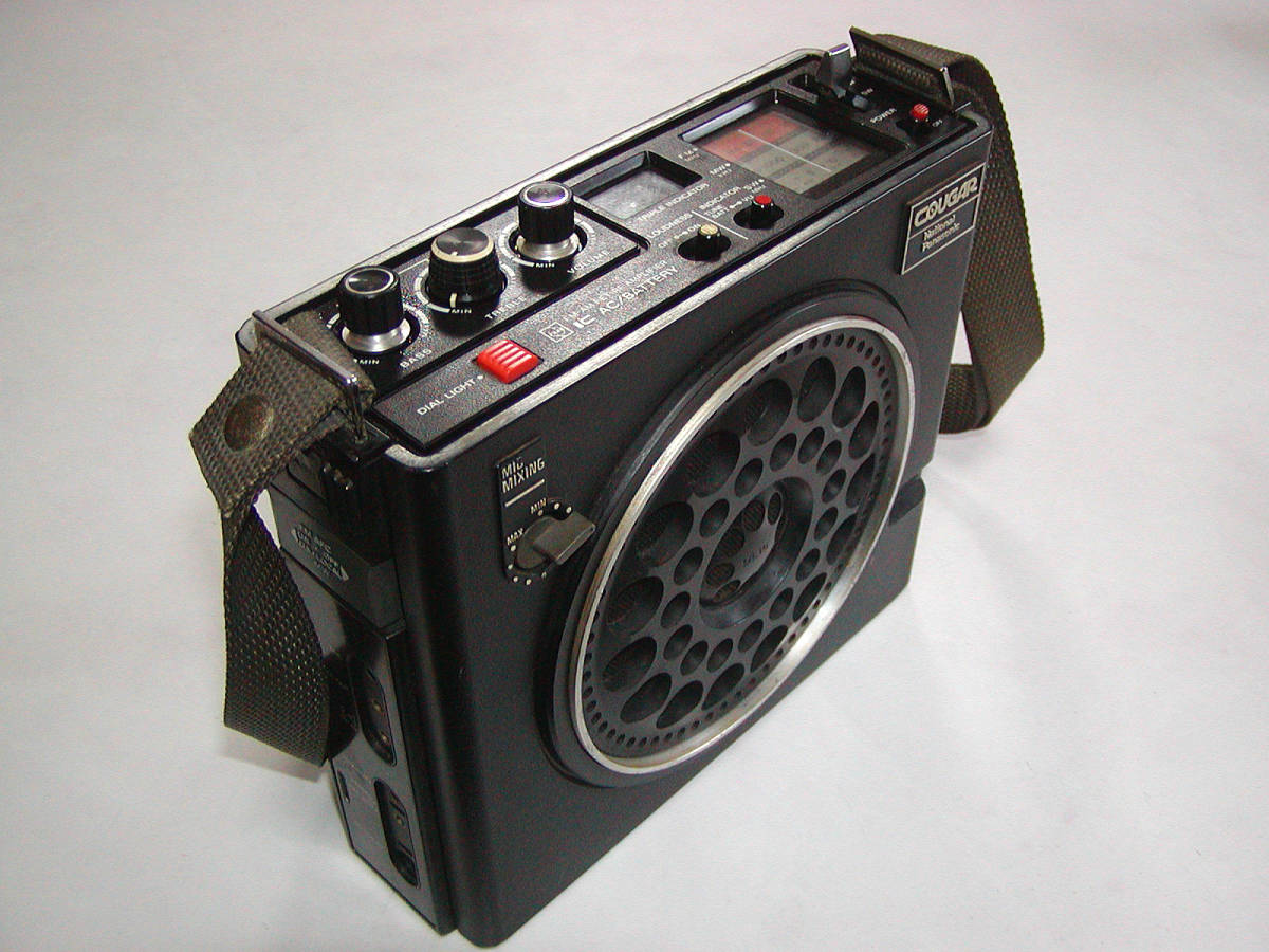◇NATIONAL RF-888『初代クーガー』BCL◇受信好調/動作良好/タイマー