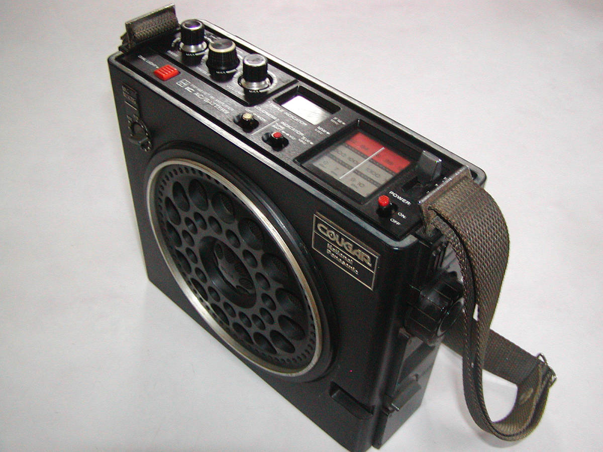 ◇NATIONAL RF-888『初代クーガー』BCL◇受信好調/動作良好/タイマー