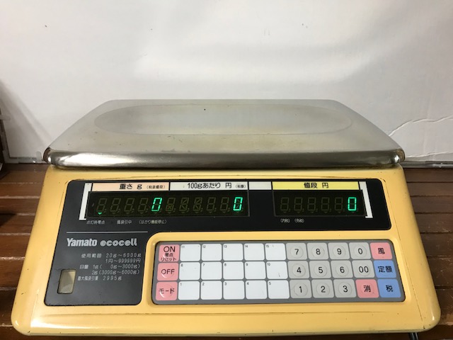 Yamato ヤマト ecocell 計り はかり 料金はかり R-220E 大和製衡株式