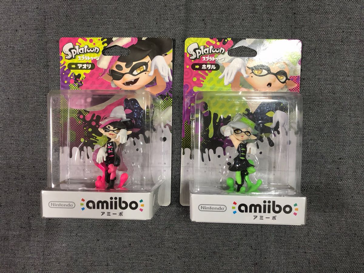 amiibo スプラトゥーン シオカラーズセット[アオリオルタナ／ホタル 