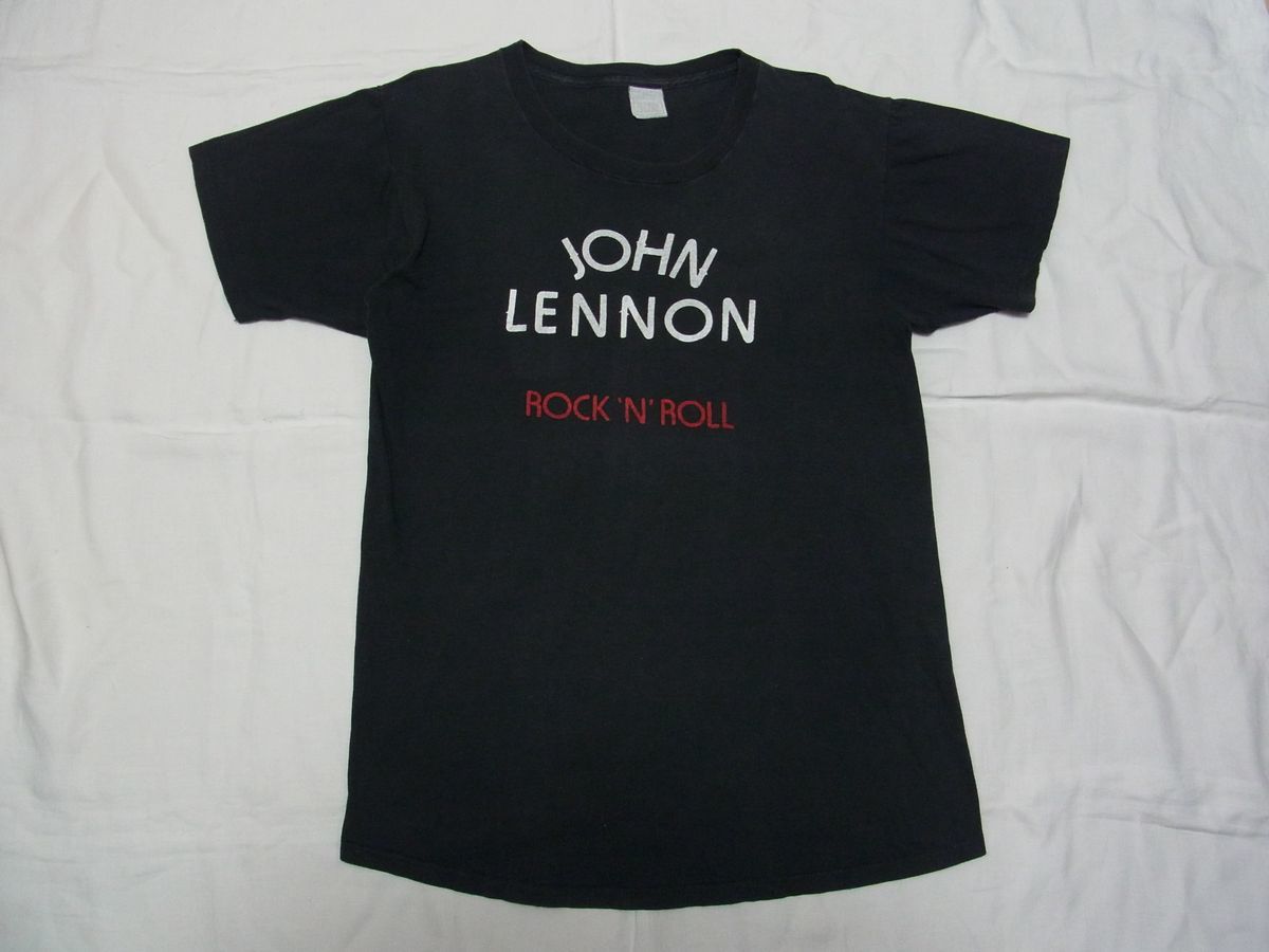 ☆ 70s USA製 ビンテージ JOHN LENNON ジョン・レノン ロックン 