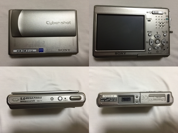 SONY デジカメサイバーショットDSC-T1 Sony Cybershot DSC-T1