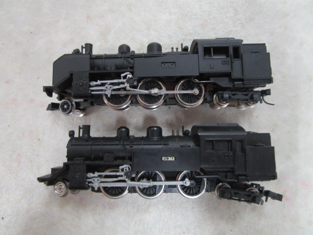 v*2様 HOゲージ　蒸気機関車 C11 箱無 KATO他 Nゲージ C11-362 蒸気機関車 計2両 /除煙板 【公式通販】