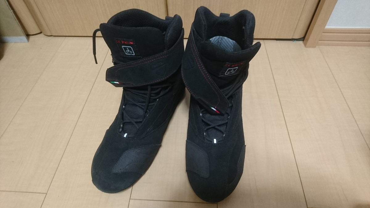 TCX DUCATI ライディングブーツ WATERPROOF EU44/USA10(約28，5センチ