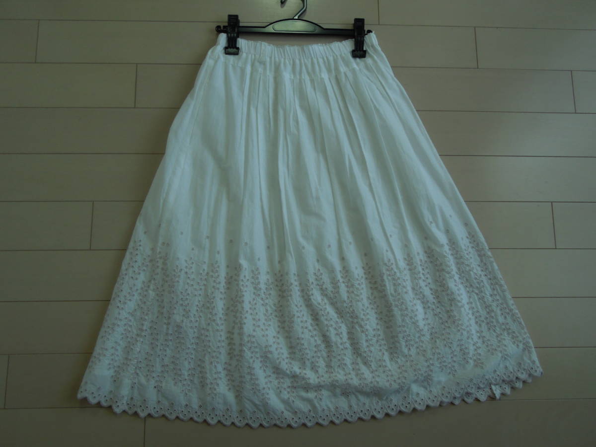 ☆美品 Cotton House Aya コットンハウスアヤ カットワークレースの 