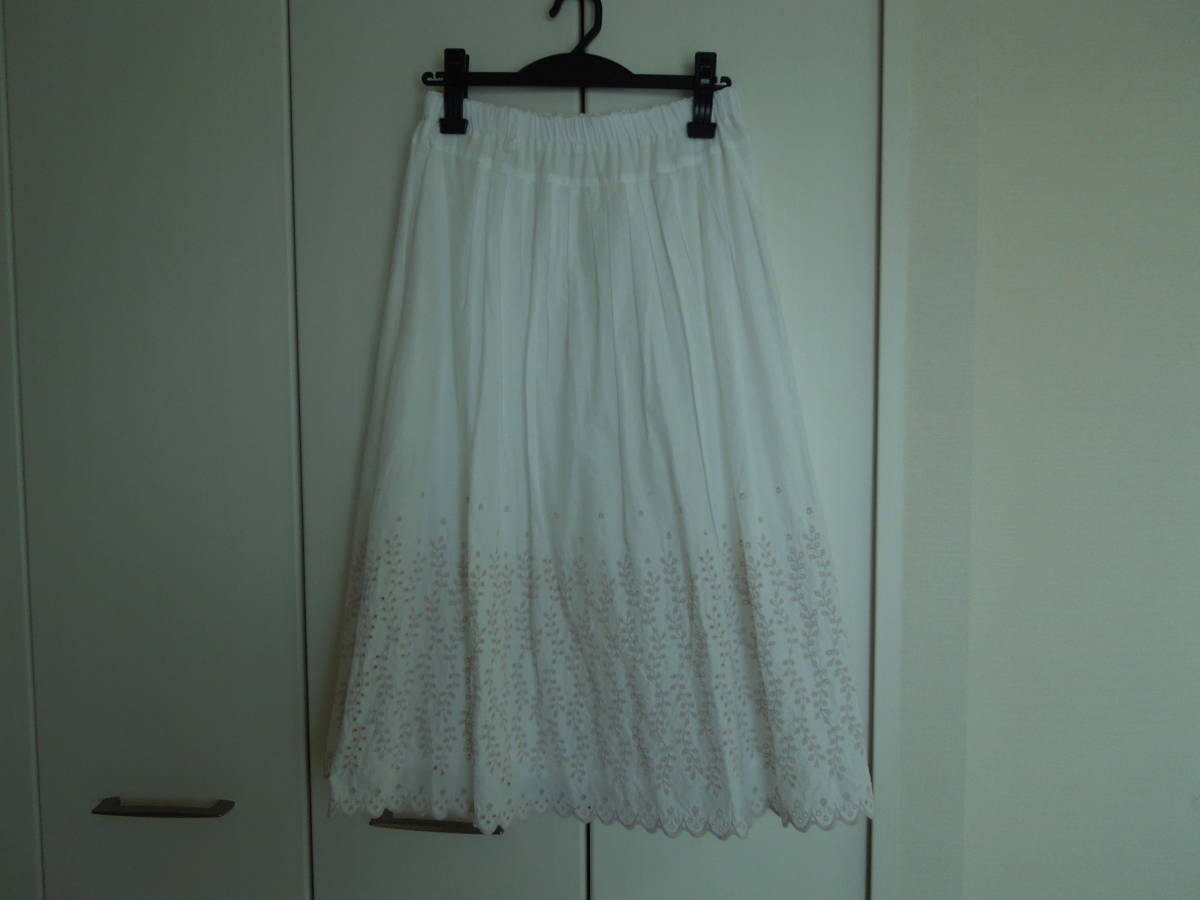 ☆美品 Cotton House Aya コットンハウスアヤ カットワークレースの 