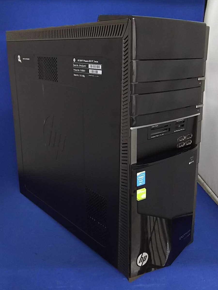 BIOS確認済みジャンク】HP ENVY Phoenix 810-180jp(CPU:Core i7-4770K 