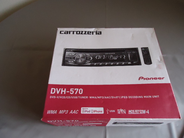 美品！カロッツェリア DVD DVH-570 リモコン付き！ DVH-570 