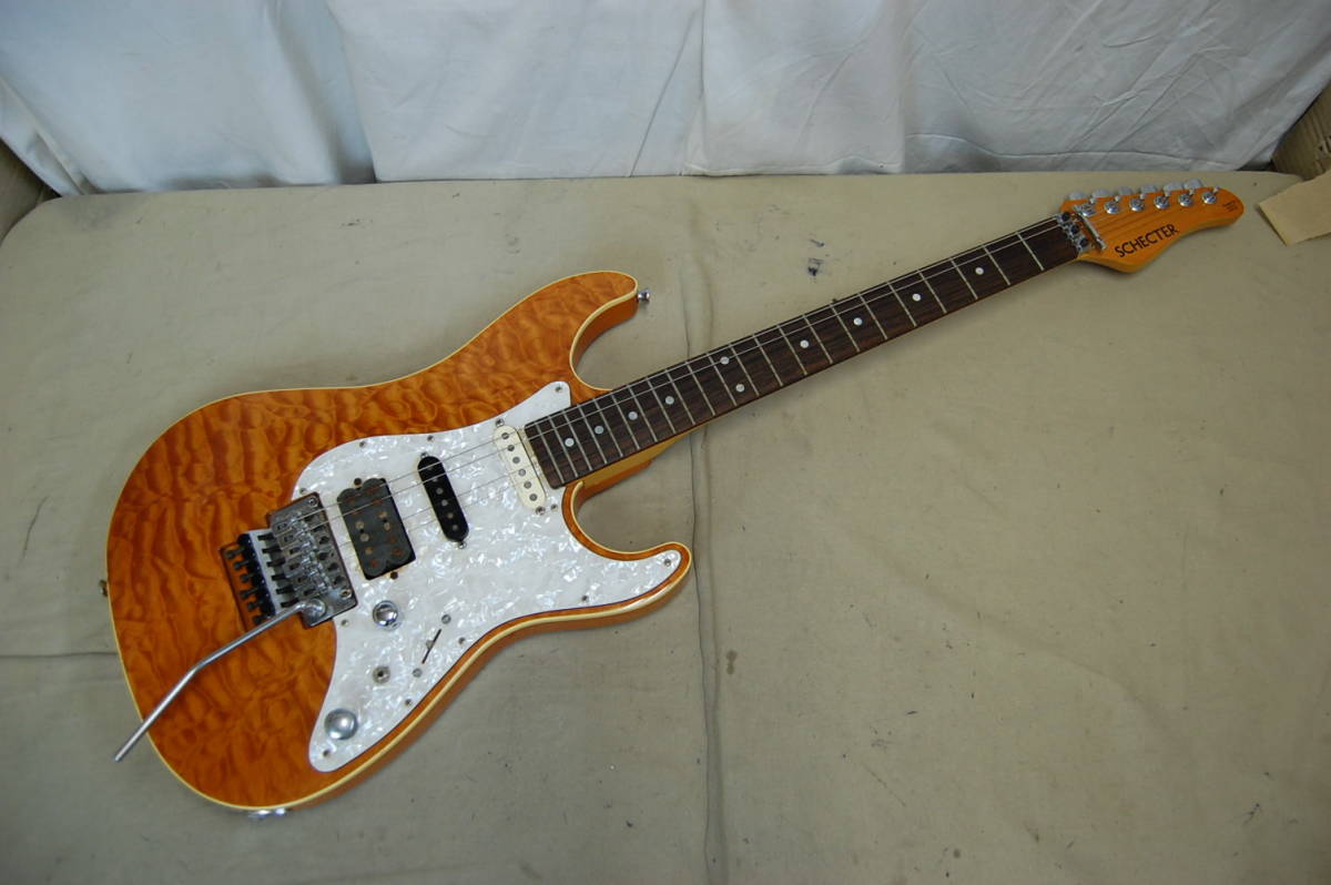 ギター SCHECTER シェクター Projected by U.S.A./ペグ made in 