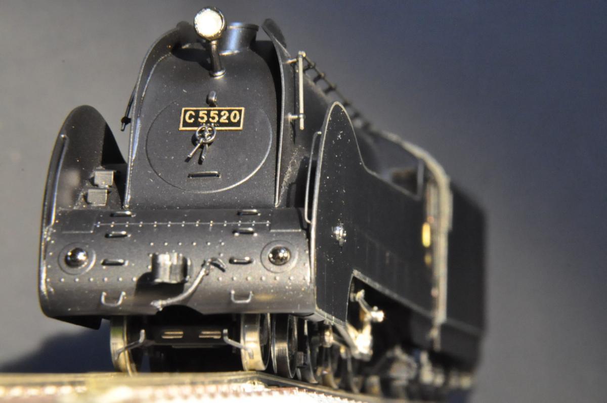 亜鉄社◎写真◎天賞堂 HO(ブラス製)No.495，国鉄C55型20号機，(流線形