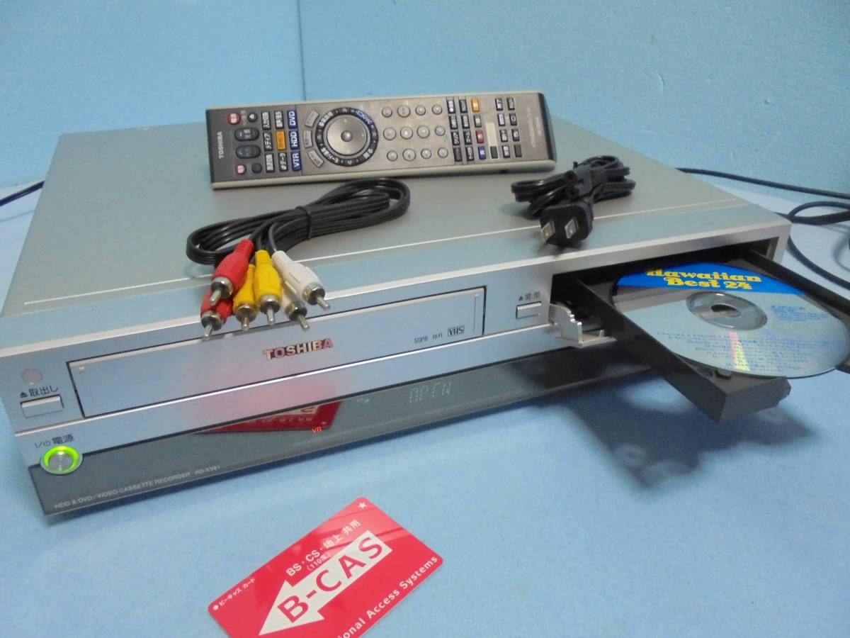 ミコ】貴重品！東芝様！(RD-XV81) 【美品】多機能！地デジ，BS，CS対応 