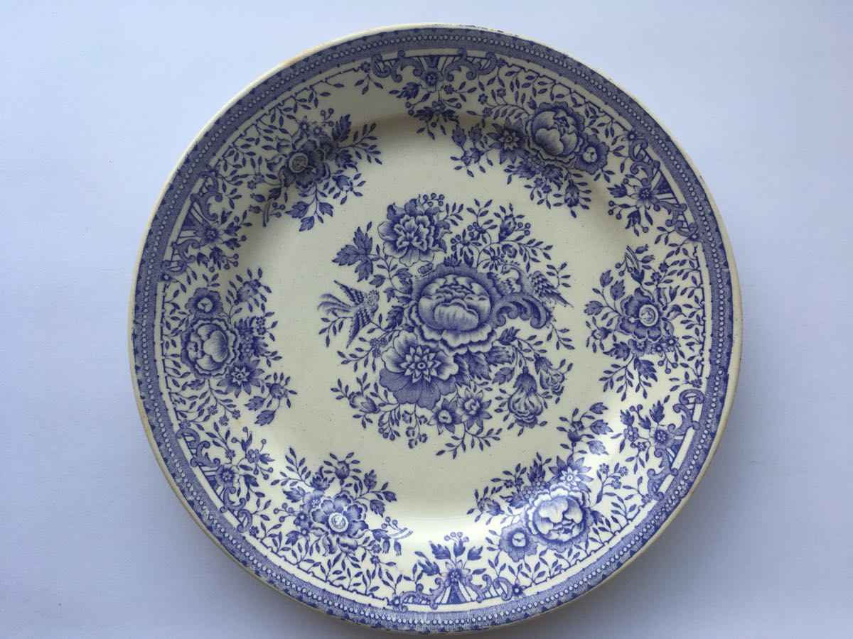 Arabia Finland Vintage FLOWER 1932-1949 オールドアラビア 0 - Blue