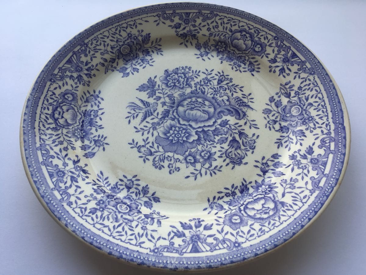 Arabia Finland Vintage FLOWER 1932-1949 オールドアラビア 0 - Blue