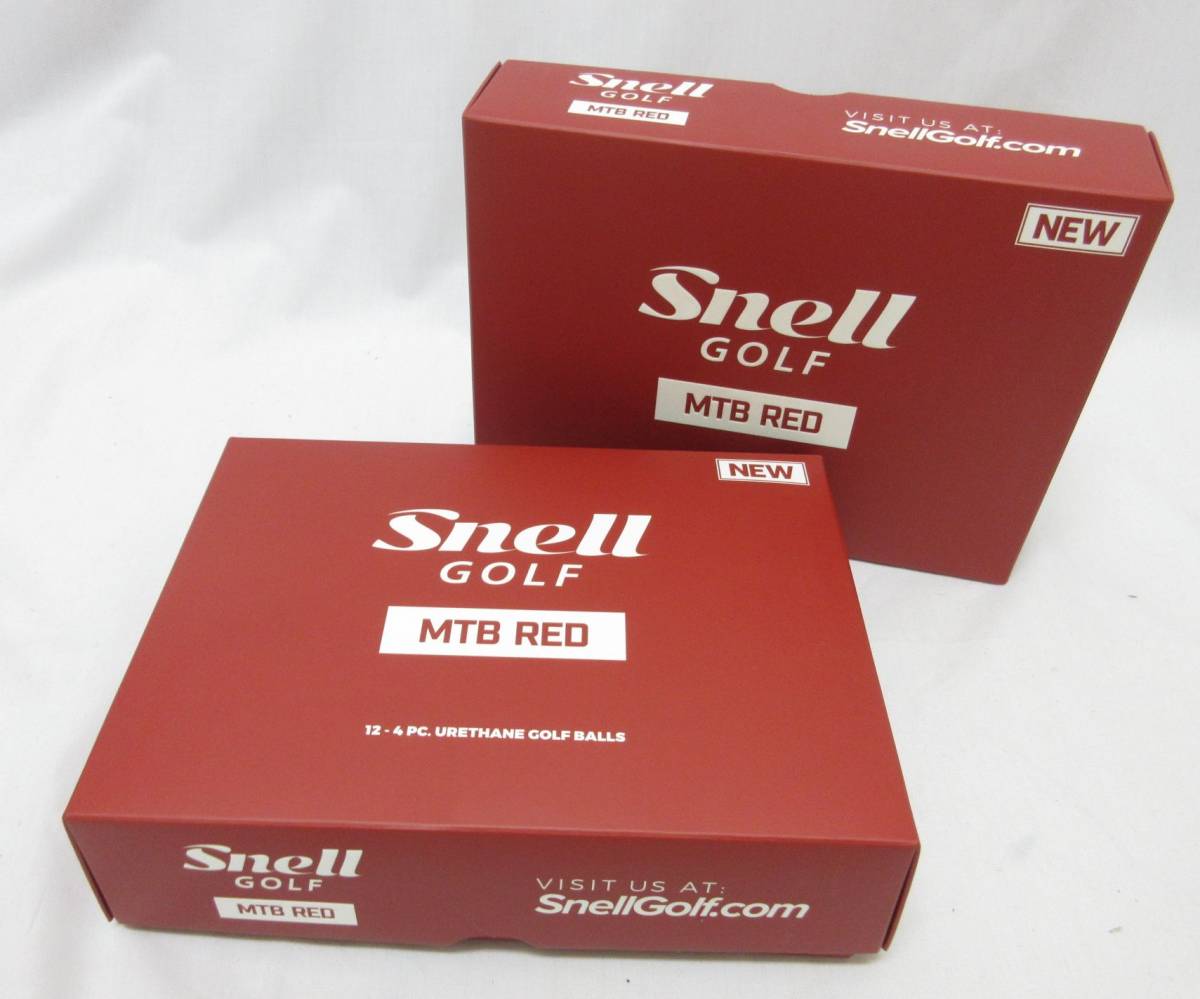 Golf MTB Snell Black Red and to In Plugged | - Review Ball ゴルフ