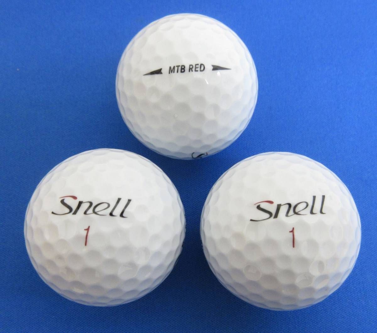 Golf MTB Snell Black Red and to In Plugged | - Review Ball ゴルフ