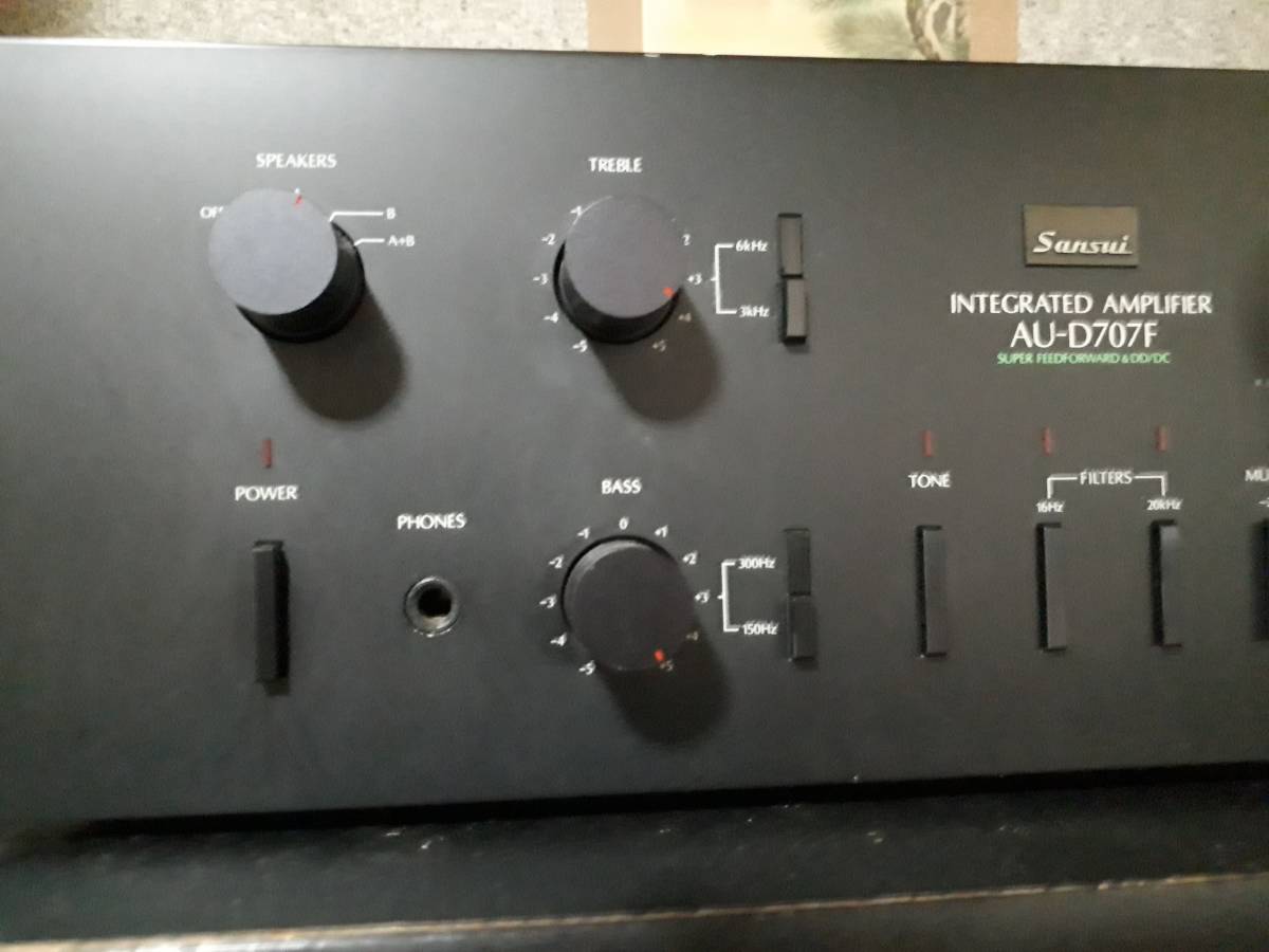 SANSUI サンスイ AU-D707Fエキストラ プリメインアンプ 整備品 【公式