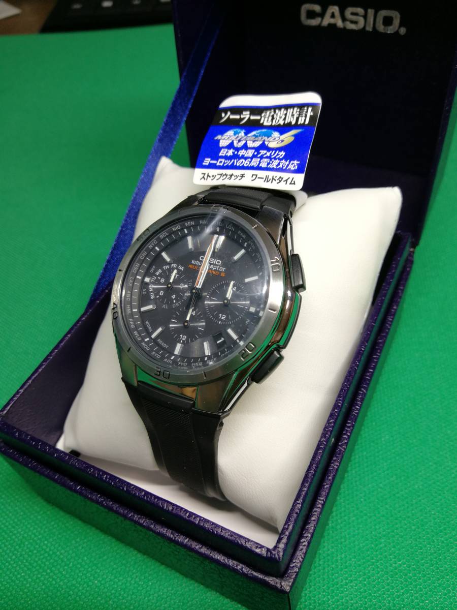 ☆三 CASIO 腕時計 ソーラー電波時計 ウェーブセプター 5174*JA 新品 