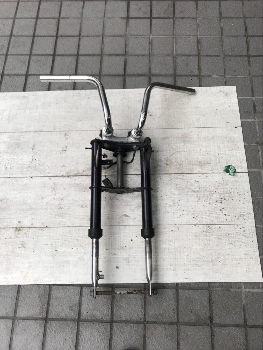 396) モンキー z50j 12v 純正 フロントフォーク ハンドルab27 ゴリラ