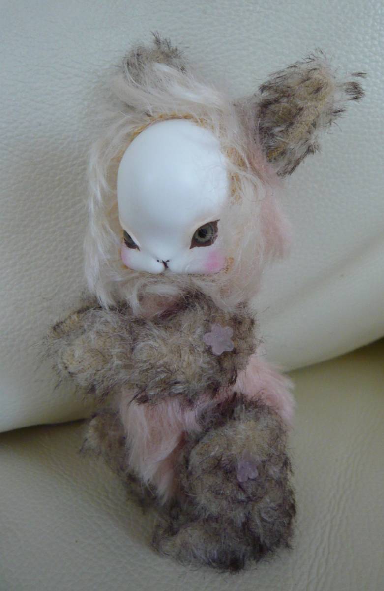 福寿梨理様作 Cuddle a Fluffy 限定 ポケットうさぎ 入れ目バージョン