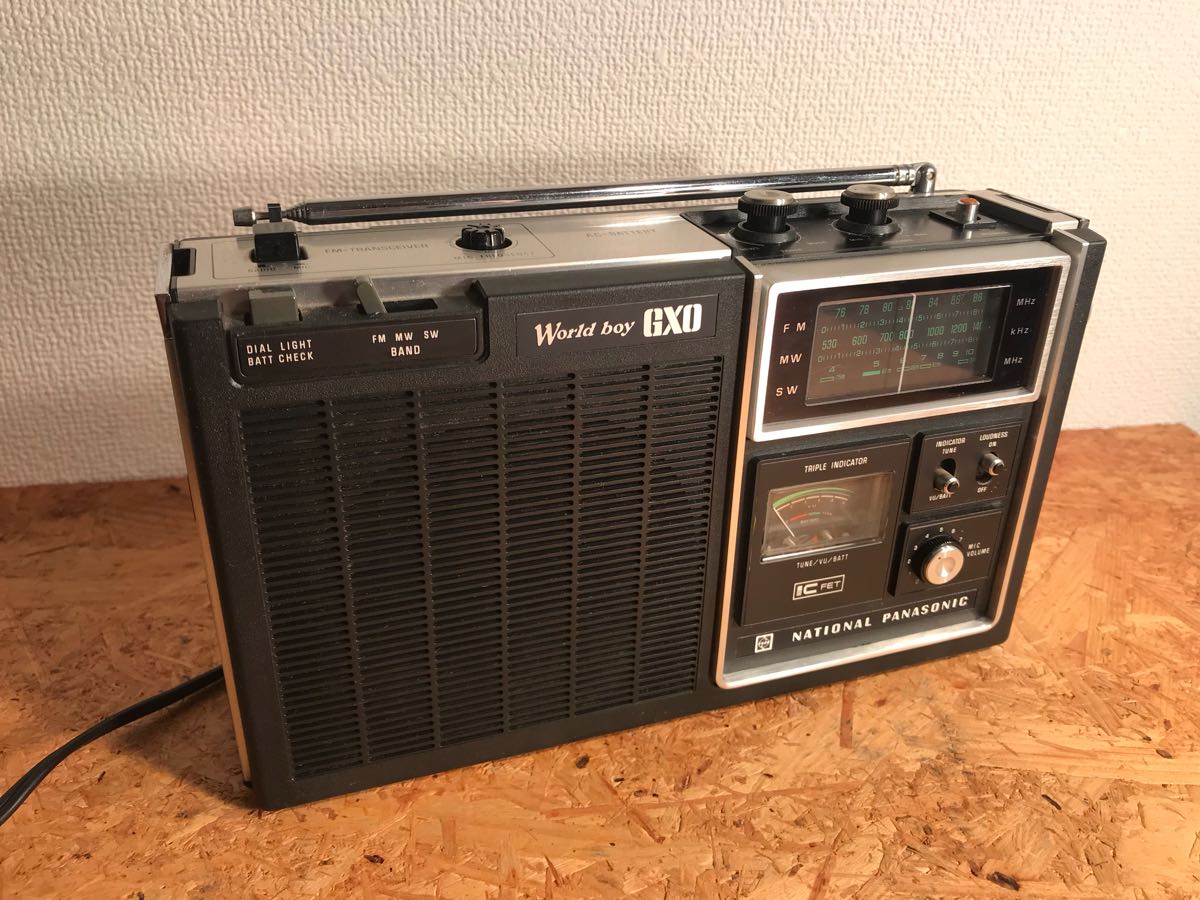 NATIONAL PANASONIC RF-848 World boy GXO ナショナル パナソニック