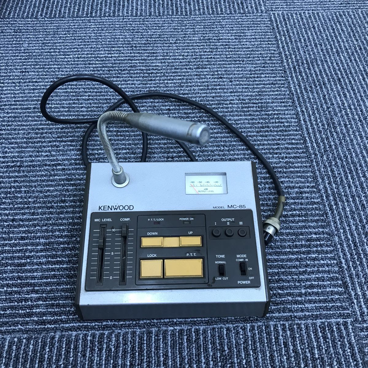 229 ケンウッド KENWOOD スタンドマイク MC-85 KENWOOD⁄ケンウッド