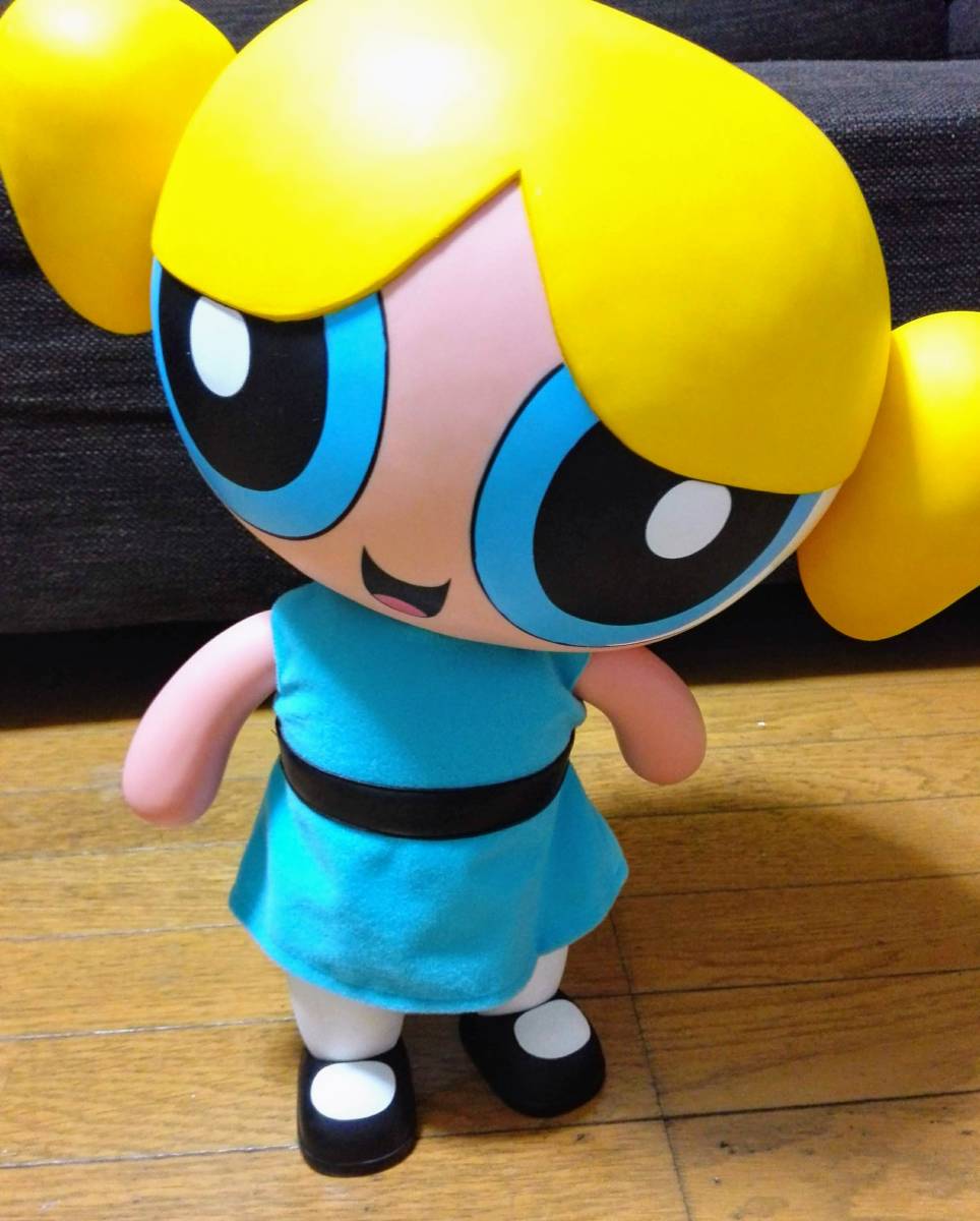 ★超レア★パワーパフガールズPowerpuff GirlsフィギュアPUFFY 激レア 等身大 パワーパフガールズ バブルス ビッグフィギュア The