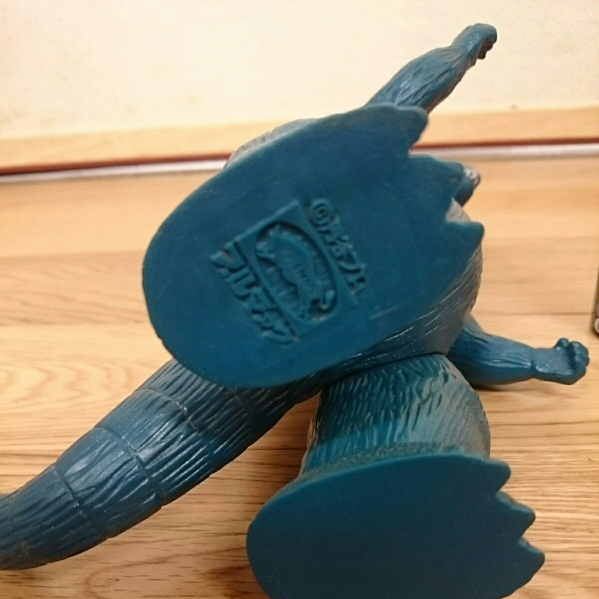 当時物】ブルマァク ゴジラ ソフビ 高さ22cm 記名無し ブルマァク 