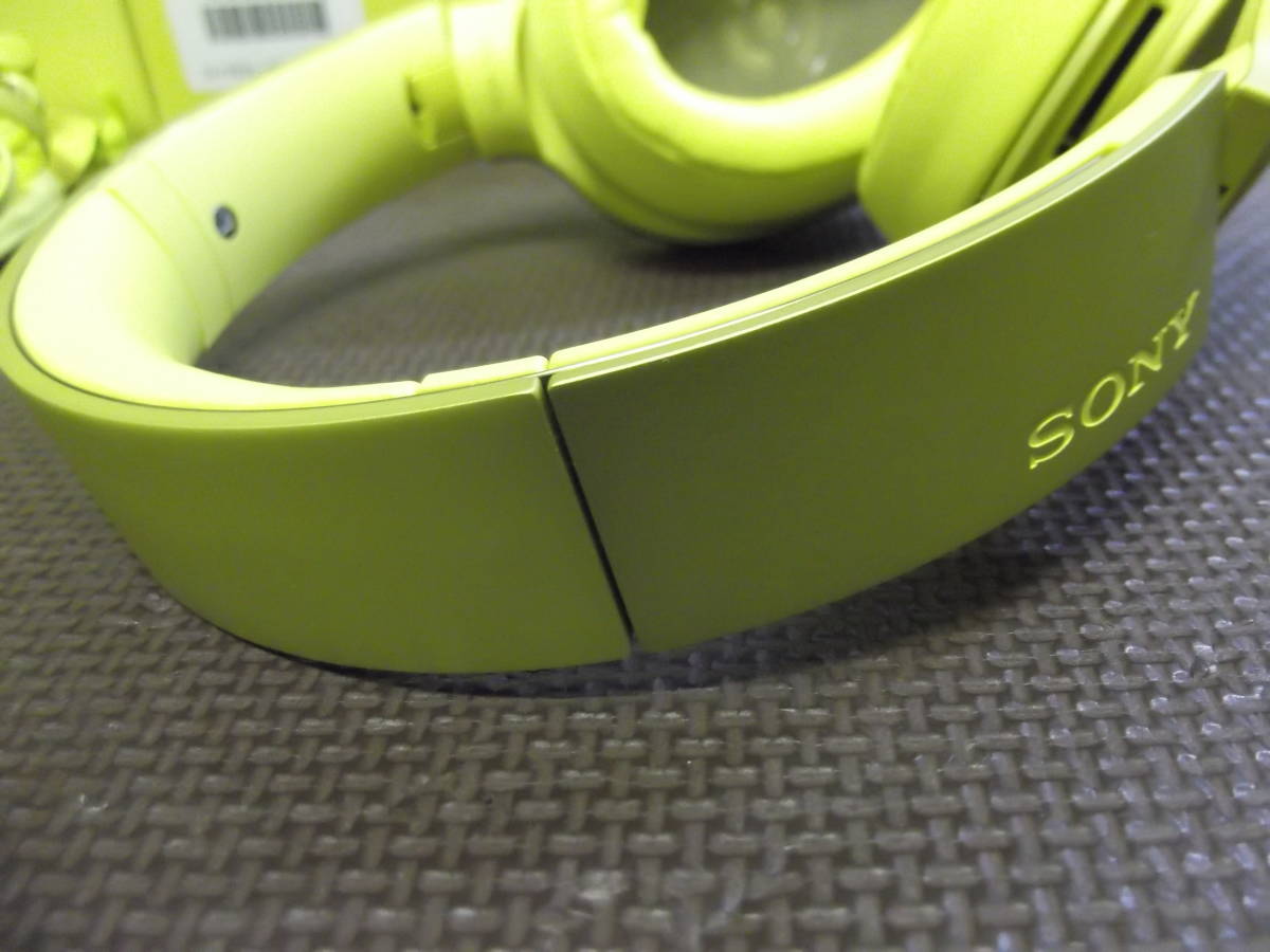 SONY h.ear on MDR-100A ライムイエロー 中古品 [YU2109] 【公式通販】