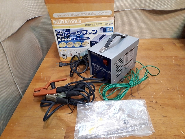 A06049A 100サイズ ＊通電OK＊ IKURA TOOLS 家庭用小型交流アーク溶接機