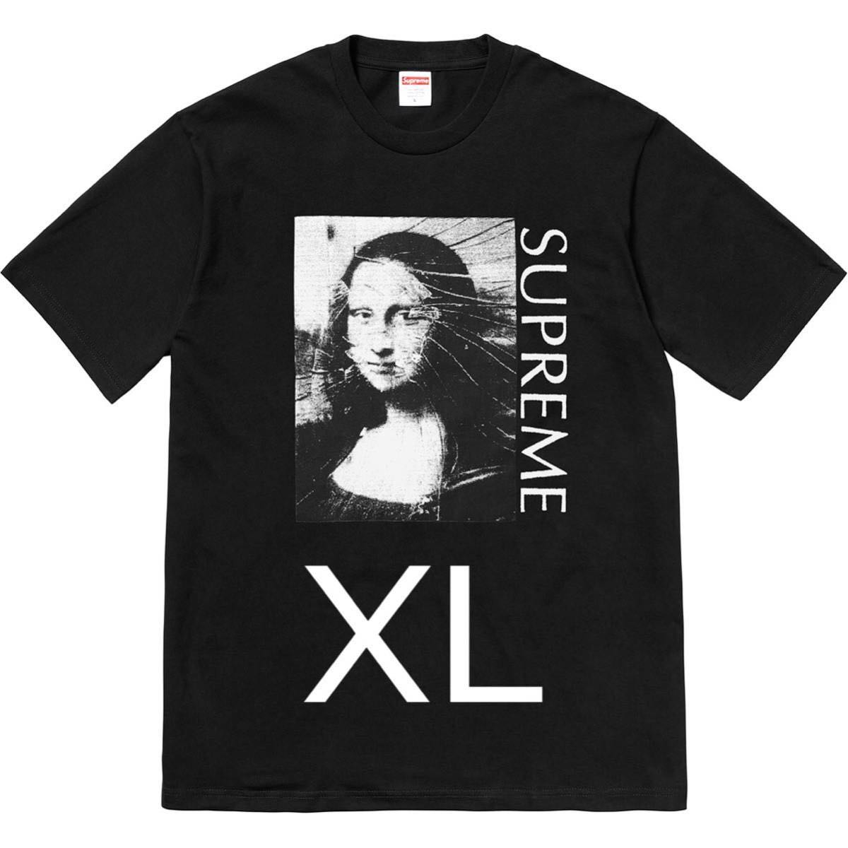Supreme Mona Lisa Tee XL 18SS 黒 Black サマー tee