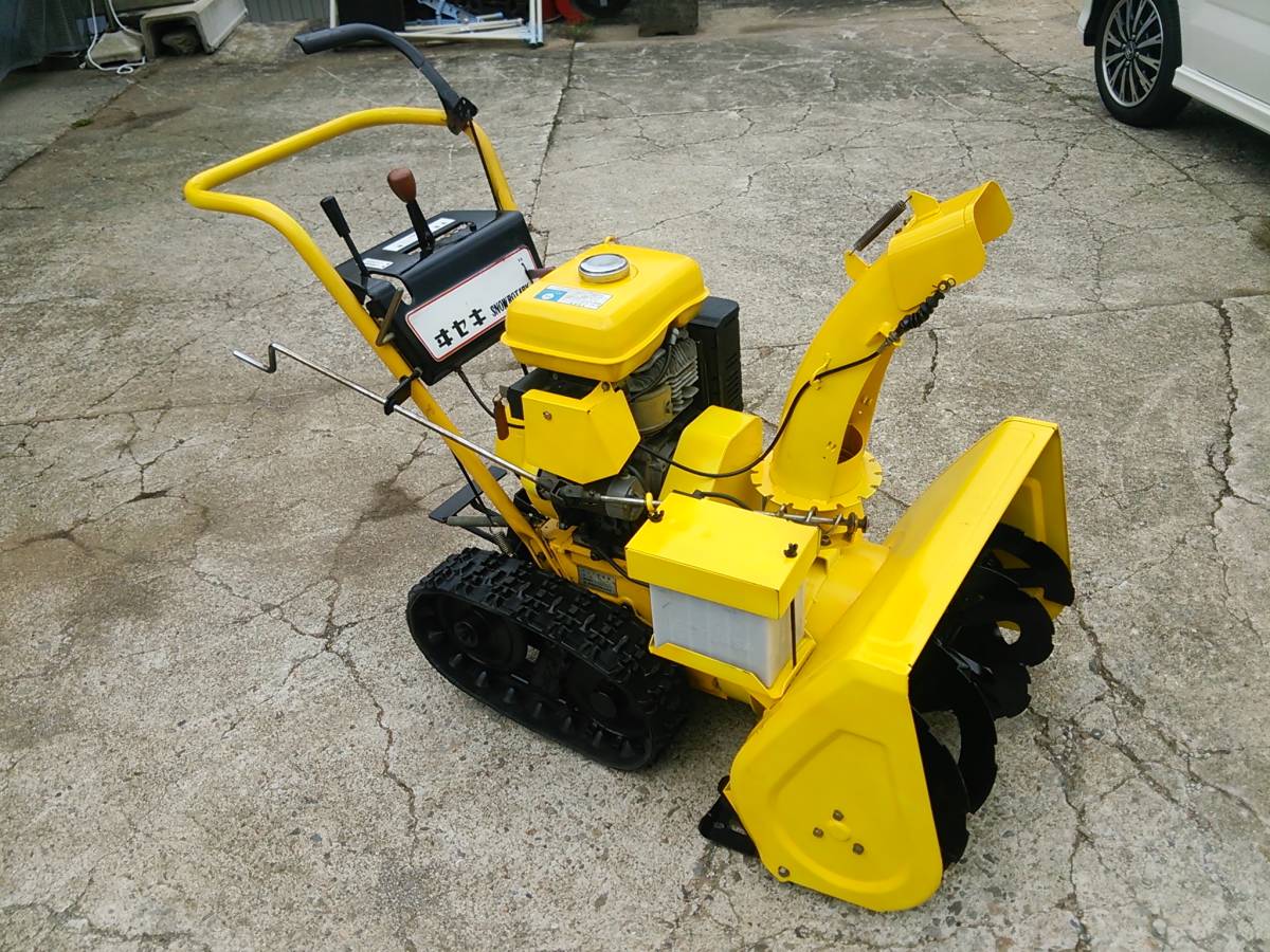 セル付き！三菱 7馬力エンジン G710搭載 機関良好 実働中古除雪機
