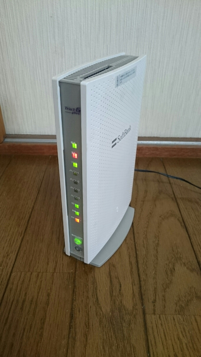 トリオモデム3 G Plus ルーター Softbank Trio3 G Plus ルーター 売買されたオークション情報 Yahooの商品情報をアーカイブ公開 オークファン Aucfan Com