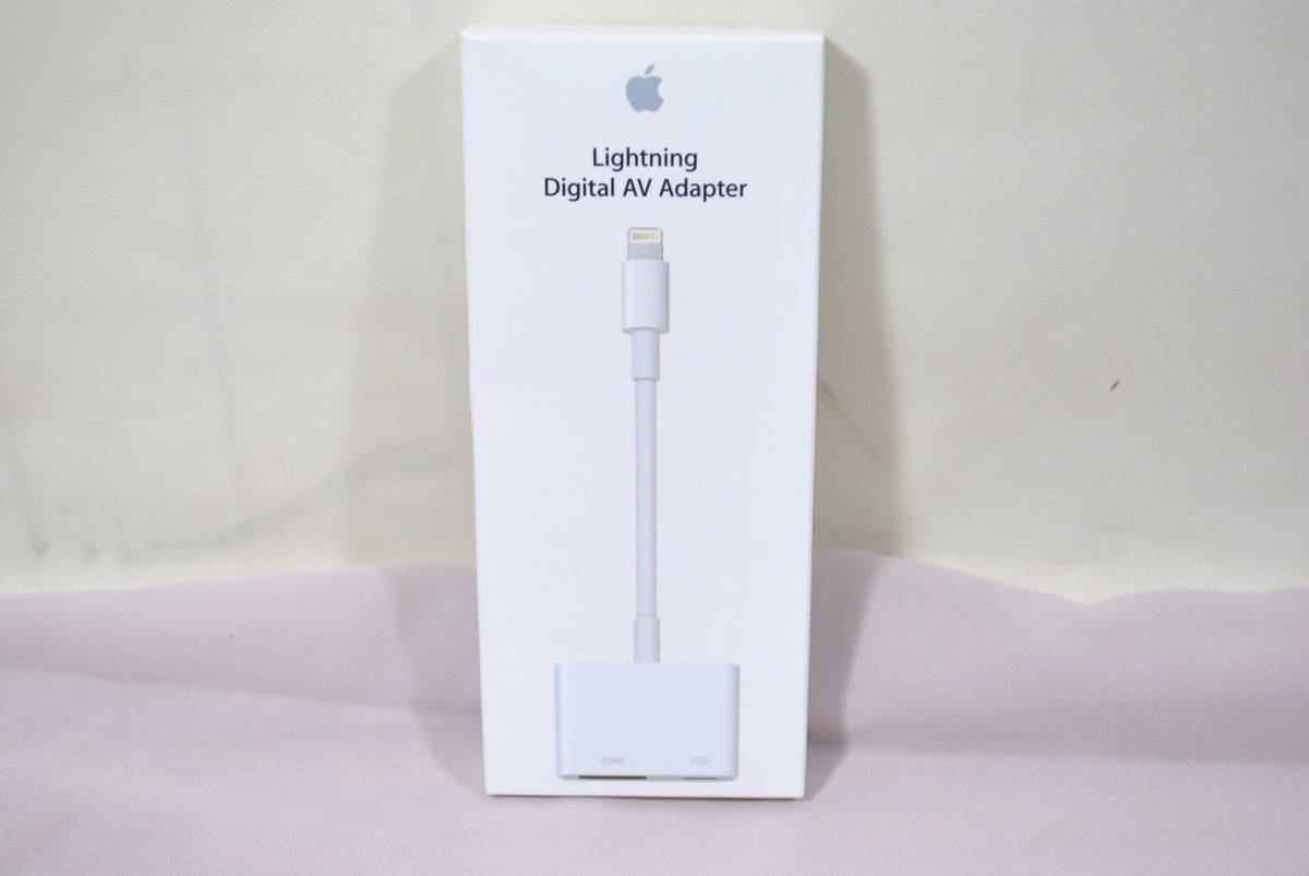 美品 （Apple Lightning - Digital） AVアダプタ 動作確認済み 家電