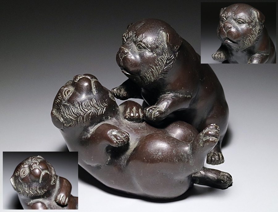 工芸品 ◇錵◇ 人間国宝 高橋敬典 正寿堂 梅彫刻鉄瓶 18.5cm 共箱 煎茶