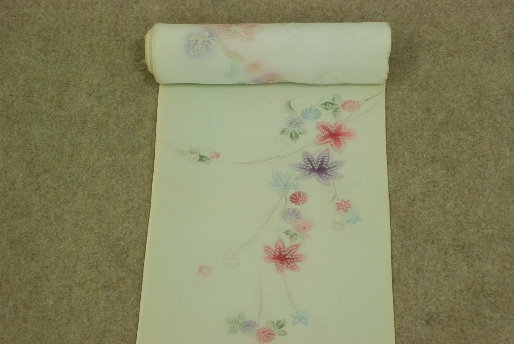 【品質保証】 A1806-2688 関着/反物/小紋着物/花柄等/リメイク 材料等に/ / /未仕立て/正絹(未仕立て)｜売買されたオークション情報、yahooの商品情報をアーカイブ公開 - オークファン 未仕立て