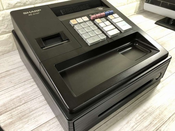 美品】SHARP（シャープ）☆レジスター☆XE-A107☆簡単操作☆小規模店舗
