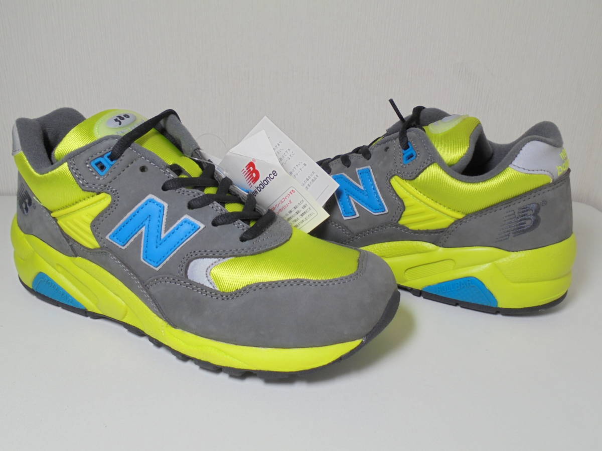新品 NEW BALANCE MT580 LG ライム／グレー 25.5cm 国内正規品 ミタ 