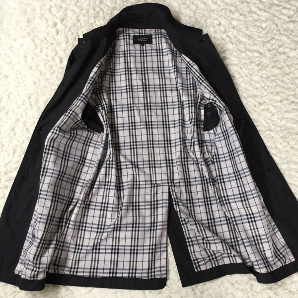 265#【バーバリーブラックレーベル BURBERRY BLACK LABEL ステンカラー