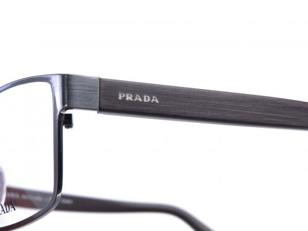 A5153*未使用*PRADA/プラダ*スクエア*チタンフレーム*眼鏡/メガネ 