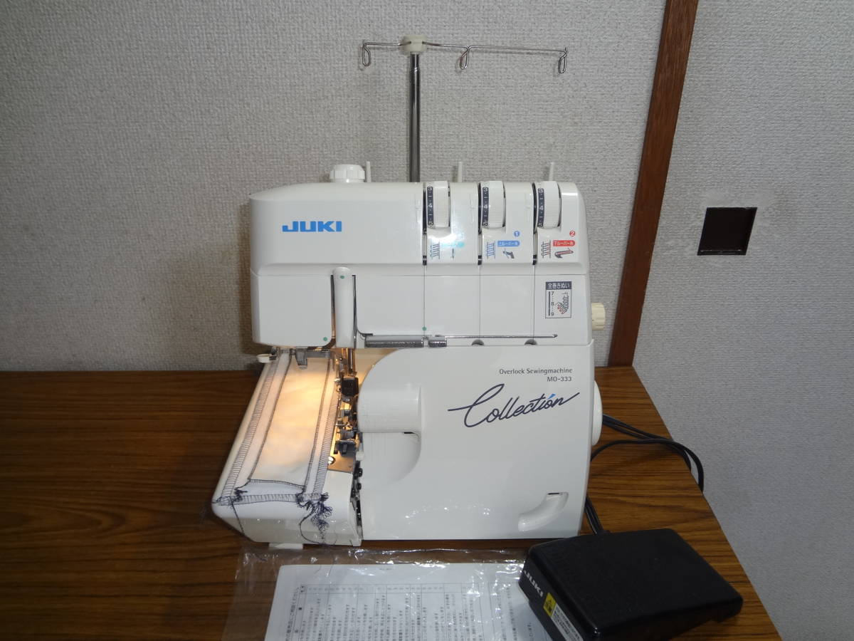 100%新品，豊富な 73 JUKIジューキ 3本糸ロックミシン Collection MO-333 糸通器 整備済(ジューキ)｜売買されたオークション情報、yahooの商品情報をアーカイブ公開 - オークファン ジューキ