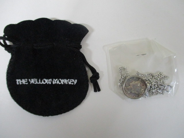 THE YELLOW MONKEY SUPER LOVIN'ペンダントネックレス 13] # THE YELLOW MONKEY コインネックレス ペンダント ,[13